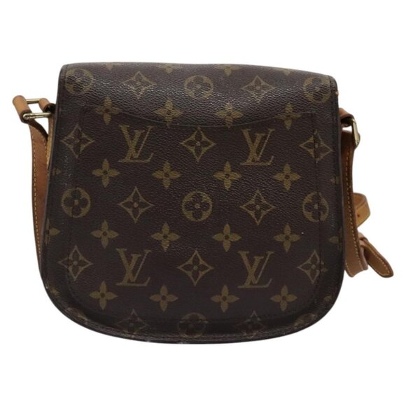 LOUIS VUITTON Monogram Saint Cloud MM Shoulder Bag M51243 LV Auth 119805 - Picture 3 of 16